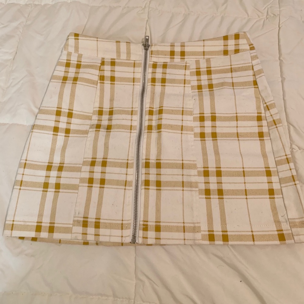 Plaid skirt